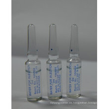 2ml 5ml 10ml Agua para Inyección / Agua Estéril para Inyección